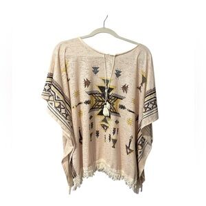 Janice Aztec Poncho